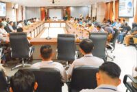 Rapat persiapan operasi pasar murah di kota Batam, yang akan dilaksanakan selama satu Minggu, untuk memastikan kestabilan harga jelang ramadan, Sabtu (15/2/2025). Matapedia6.com/Istimewa
