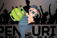 Ilustrasi pencurian/Net