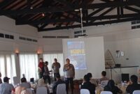 Kapolda Kepri Irjen Pol Asep saat ngopi Bareng dengan Media, Selasa (25/2). Foto:Rega/matapedia