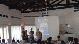 Kapolda Kepri Irjen Pol Asep saat ngopi Bareng dengan Media, Selasa (25/2). Foto:Rega/matapedia