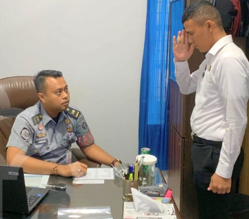 Kepala Kesatuan Pengamanan Rumah Tahanan Negara (Rutan) Kelas I Tanjungpinang, Yongki Yastinanda. Foto:Dok/Istimewa