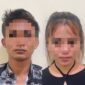 Sepasang kekasih yang ditangkap Ditresnarkoba Polda Kepri diduga terlibat dalam peredaran narkotika di Batam. Matapedia6.com/ Dok Ditresnarkoba