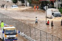 Kondisi banjir di salah satu daerah di ibukota negara Indonesia, Jakarta, Selasa (4/3/2025). Dok Pemprov DKI