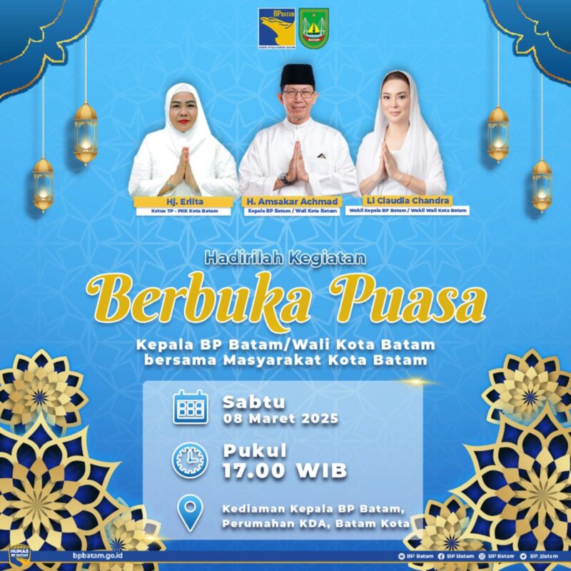 Lokasi buka puasa bersama Kepala BP Batam sekaligus Wali Kota Batam Amsakar Achmad. Foto;Banner BP