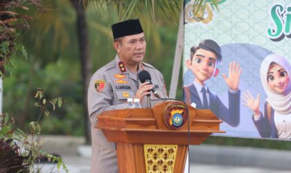 Kapolda Kepri Irjen Pol Asep Syafrudin saat memberikan sambutan disalah satu kegiatan Polda Kepri, Matapedia6.com/ Dok Humas Polda Kepri