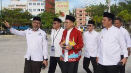 Gubernur dan Menteri sera Kepala BI Kepri saat di acara Kurma. Foto:BI