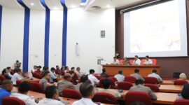 BP Batam gelar rapat koordinasi persiapan arus lebaran, Selasa (11/3). Foto:Dok/Humas