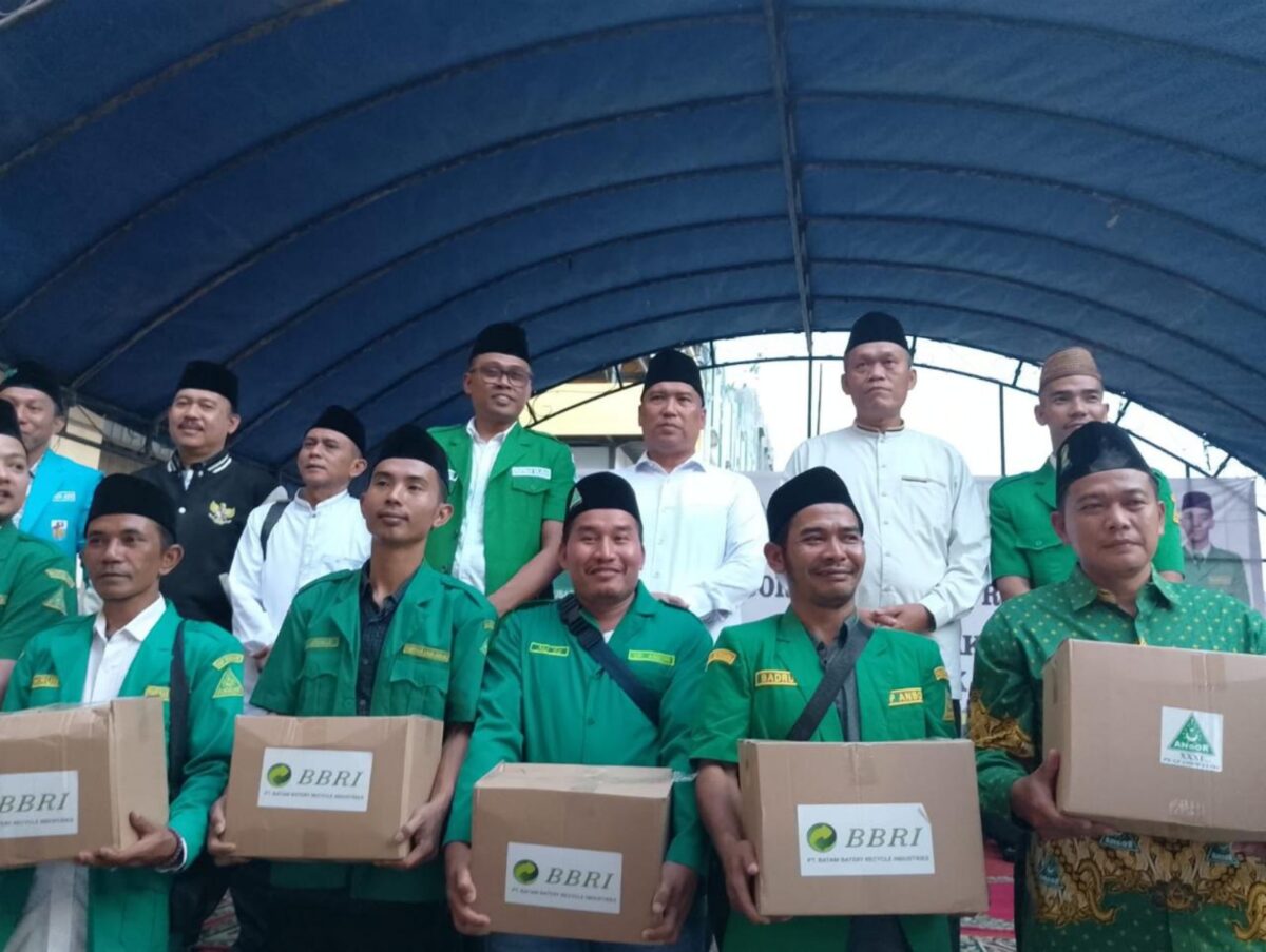 GP Ansor Kepri santuni anak yatim dan buka puasa bersama, Jumat (14/3). Foto;Indra-matapedia