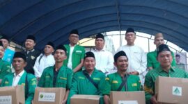 GP Ansor Kepri santuni anak yatim dan buka puasa bersama, Jumat (14/3). Foto;Indra-matapedia