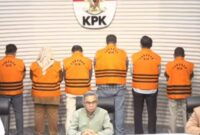 Ketua KPK, Setyo Budiyanto saat memberikam keterangan pers operasi tangkap tangan terhadap anggota DPRD dan kepala dinas di Kabupaten Oku, Minggu (16/3/2025). Matapedia6.com/Screenshot youtobe KPK