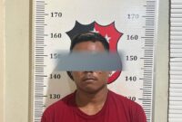 Pelaku pencurian motor yang berhasil ditangkap Polsek Batuaji di wilayah Batuaji, Minggu (16/3/2025). Matapedia6.com/Dok Polsek