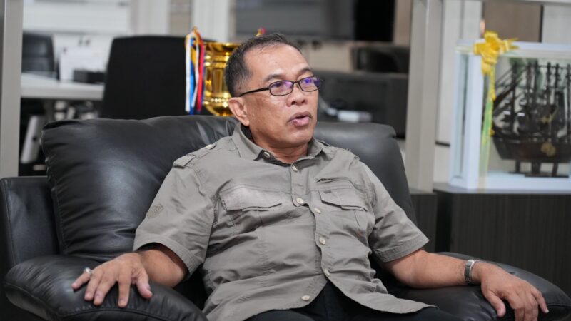 Syarlin Joyo, Deputi Bidang Pengelolaan Lahan, Pesisir, dan Reklamasi BP Batam. Foto:Dok/Humas