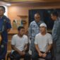 2 Nelayan Indonesia yang dijemput Bakamla, Rabu (19/3). Foto:Dok/Bakamla