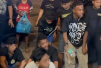 Lima terduga pelaku ditangkap Polsek Lubuk Baja, empat orang ditetapkan tersangka. Matapedia6.com/Dok Polsek