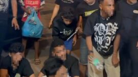 Lima terduga pelaku ditangkap Polsek Lubuk Baja, empat orang ditetapkan tersangka. Matapedia6.com/Dok Polsek