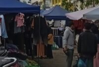 Suasana pasar seken jodoh Nagoya Kota Batam, Provinsi Kepri, Matapedia6.com/Luci