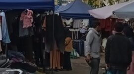 Suasana pasar seken jodoh Nagoya Kota Batam, Provinsi Kepri, Matapedia6.com/Luci