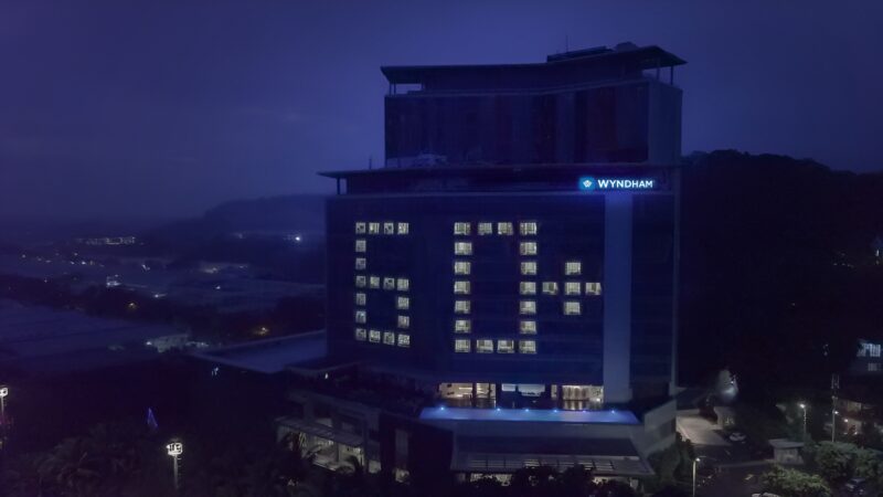 Situasi Hotel Wyndham Panbil Batam. Foto:Ist