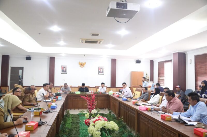 Komisi II RDP dengan Pertamina dan Disperindag soal harga gas elpiji beberapa hari lalu. Foto:Dok/Sekwan