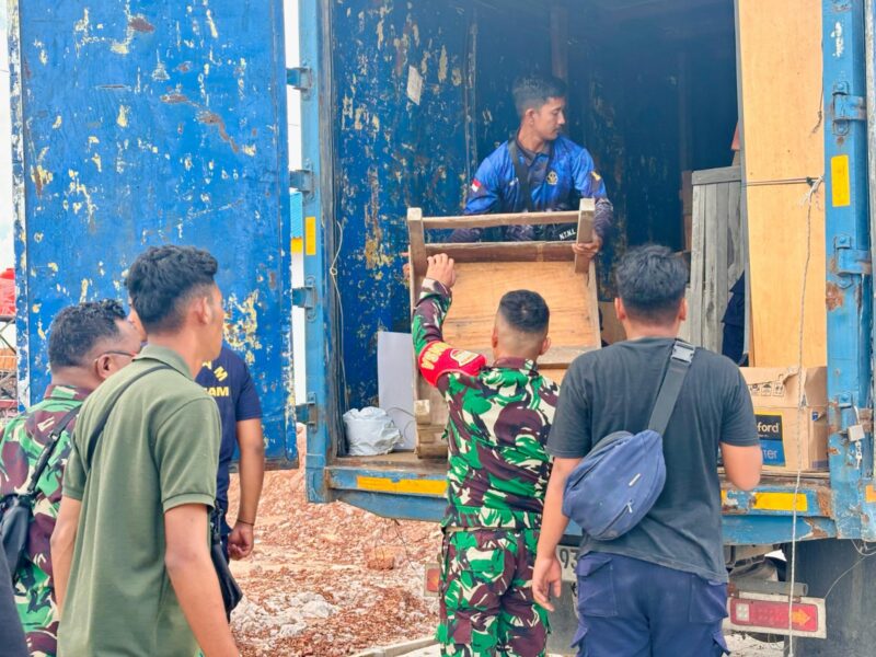 72 KK baru pindah ke Tanjung Banon. Foto:Dok/Ist