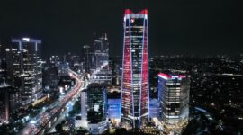 Kantor Telkom di Jakarta. Foto:Dok/Ist