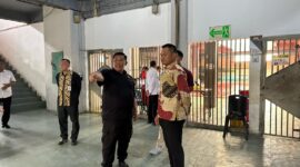 Kunjungan Imipas ke Rutan Batam, Kamis (24/4). Foto:Dok/Rutan