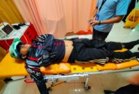 Kondisi pira yang ditemukan meninggal di pinggir jalan di daerah Sekupang Kota Batam, saat berada di rumah sakit BP Batam Sekupang, Sabtu (26/4/2025). Matapedia6.com/Istimewa