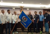 Agus Bagjana terpilih sebagai Ketua PWI Batam,  Minggu (27/4). Foto:Dok/Ist