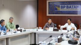 BP Batam menggelar rapat mengenai dukungan terminal Batu Ampar beberapa hari lalu. Foto:dok/humas