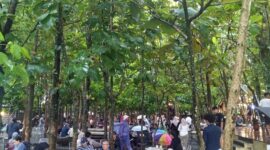 Suasana di Kopi Nako Kebon Jati pada Minggu (6/5/2025). Foto:matapedia