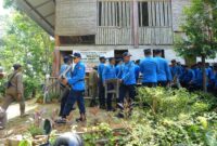 Ditpam gusur bangunan liar di KEK Nongsa, Rabu (16/4). Foto: dok/humas