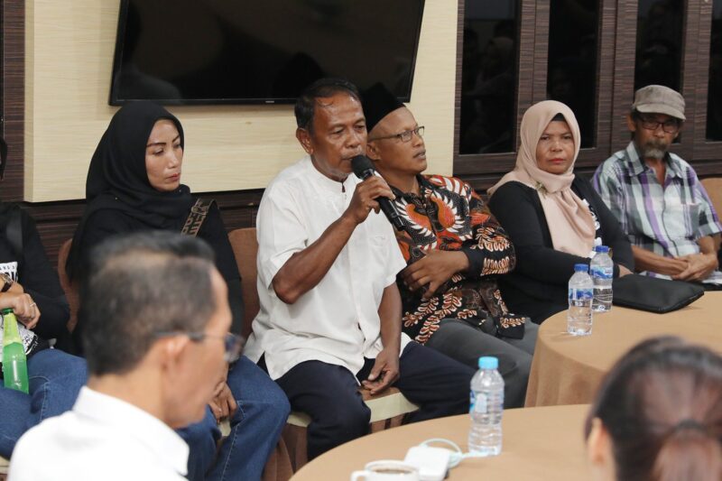 Warga Rempang Minta Amsakar berikan kepastian lahan, Senin (5/5/2025). Foto: dok/ Media Center