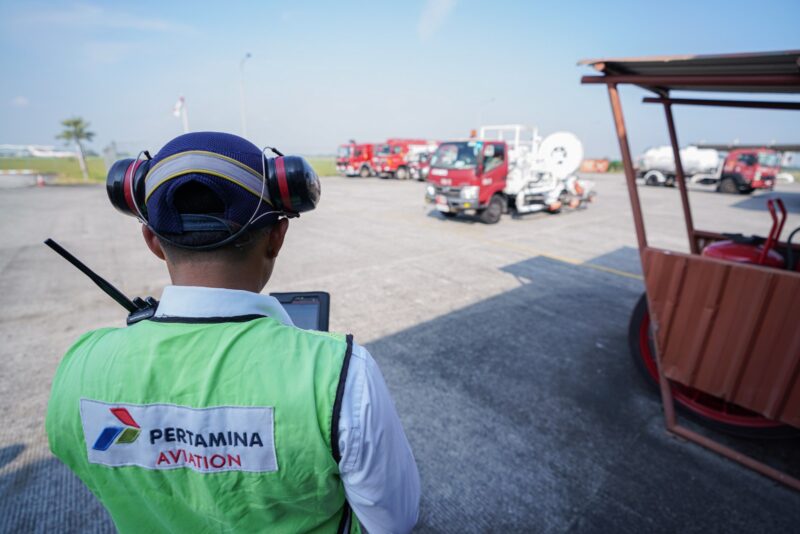 Pertamina jamin avtur penerbangan haji. Foto:dok/ist