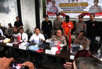 Kapolresta Barelang Kombes Pol Zaenal Arifin Pimpin rekonstruksi pembunuhan Honorer di Dinas Cipta Karya Kota Batam, Senin (5/5/2025). Matapedia6.com/Dok Polresta