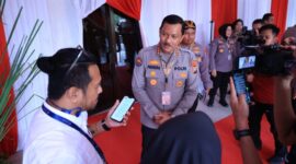 Kabidhumas Polda Kepri Kombes Pol Zahwani Pandra Arsyad saat memberikan keterangan kepada awak media usai pelatihan di Semarang, Kamis (8/5/2025). Matapedia6.com/Dok Humas Polda