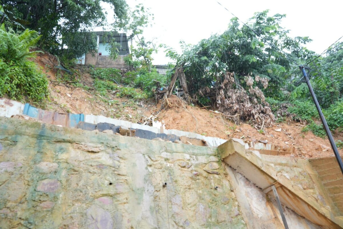 Salah satu titik banjir di Bengkong. Foto:dok/Humas BP Batam