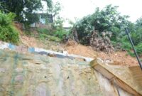 Salah satu titik banjir di Bengkong. Foto:dok/Humas BP Batam