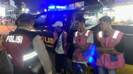 Ditsamapta Polda Kepri saat melakukan penertiban juru parkir di beberapa titik di Kota Batam, Jumat (9/5/2025). Matapedia6.com/Dok Humas Polda