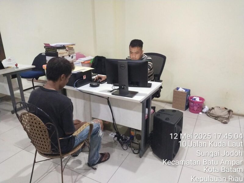 Polresta Barelang amankan 15 juru parkir liar dari beberapa wilayah di Kota Batam, terjaring operasi pekat Seligi 2025, Senin (12/5/2025). Matapedia6.com/Dok Humas Polresta Barelang.
