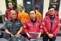 Kasatreskrim Polresta Barelang AKP Debby Andrestian saat memberikan keterangan kepada awak media di Polresta Barelang, Sabtu (17/5/2025). Matapedia6.com/Dok Humas Polres