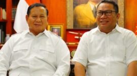Fary Djemy Francis bersama Presiden Prabowo Subianto. Foto:dok/Humas BP Batam