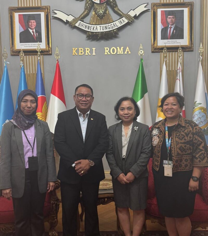 BP Batam berkunjung ke KBRI Roma. Foto:dok/Humas BP Batam
