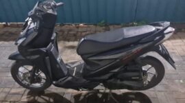 Salah satu motor yang dicuri pelaku diamankan di Polsek Bengkong. Foto:dok/Polsek