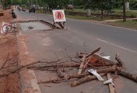 Kondisi perbaikan jalan Diponegoro atau akrab dikenal dengan jalan Sei Temiang, Kota Batam Provinsi Kepri, Minggu (4/5/2025). Matapedia6.com/Luci