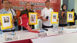 Kasubdit IV Ditreskrimsus Polda Kepri AKBP Zamrul Aini saat memberikan keterangan mengenai pengisian pertalite menggunakan jerigen, Rabu (7/5/2025) Matapedia6.com/Luci