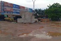 Kondisi saat ini buffer zone di depan komplek Batavia Sagulung setelah ditertibkan oleh Satpol PP Kota Batam, Sabtu (10/5/2025). Matapedia6.com/Luci