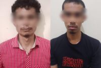 Dua warga Batam yang ditangkap Ditresnarkoba diduga terlibat jaringan narkoba, Rabu (14/5/2025). Matapedia6.com/Dok Ditresnarkoba