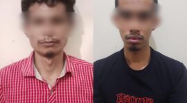 Dua warga Batam yang ditangkap Ditresnarkoba diduga terlibat jaringan narkoba, Rabu (14/5/2025). Matapedia6.com/Dok Ditresnarkoba