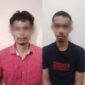 Dua warga Batam yang ditangkap Ditresnarkoba diduga terlibat jaringan narkoba, Rabu (14/5/2025). Matapedia6.com/Dok Ditresnarkoba