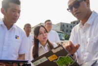 Li claudia panatu titik banjir dan akan evaluasi. Foto:dok/Humas BP